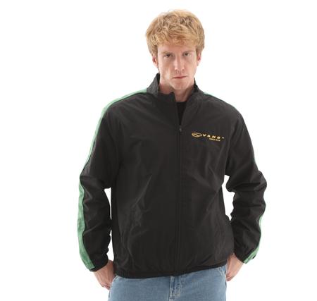 Vans Scanner Nylon Loose Track Jacket Erkek Ceket Siyah