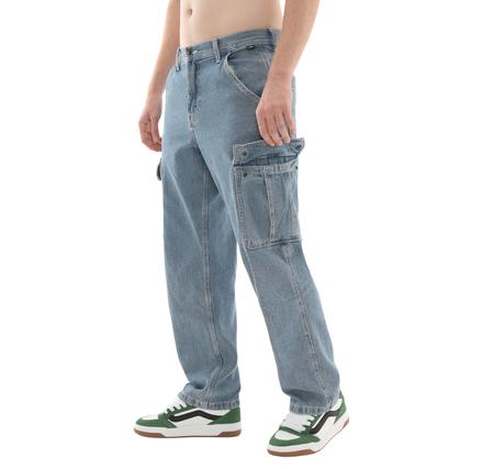 Vans Service Cargo Loose Denim Pant Erkek Pantolon Mavi