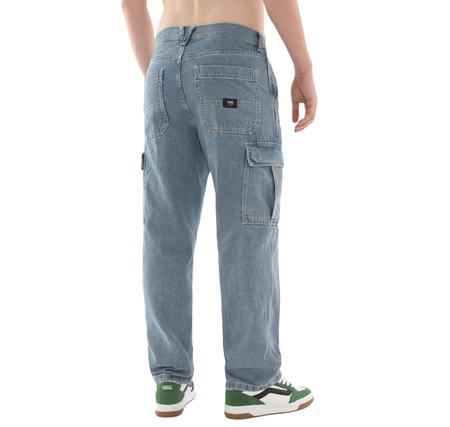 Vans Service Cargo Loose Denim Pant Erkek Pantolon Mavi