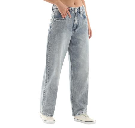 Vans Sirelle 5 Pocket Puddle Pants Kadın Pantolon Mavi