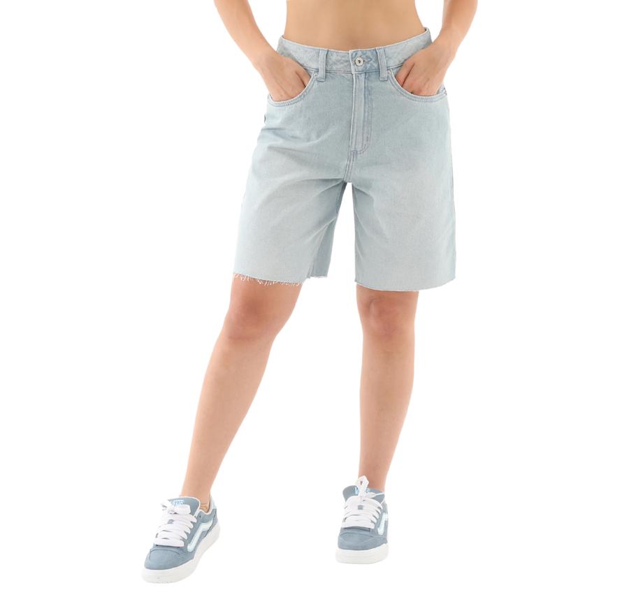 Vans Sirelle Cut-Off Jorts Kadın Şort Ve Kapri Mavi Vans Sirelle Cut-Off Jorts Kadın Şort Ve Kapri Mavi