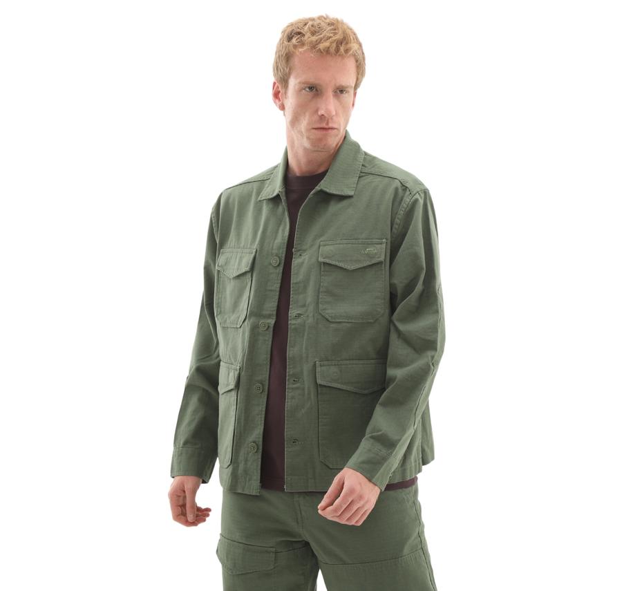 Vans Skate Atiba Haze Military Overshirt Erkek Ceket Yeşil Vans Skate Atiba Haze Military Overshirt Erkek Ceket Yeşil
