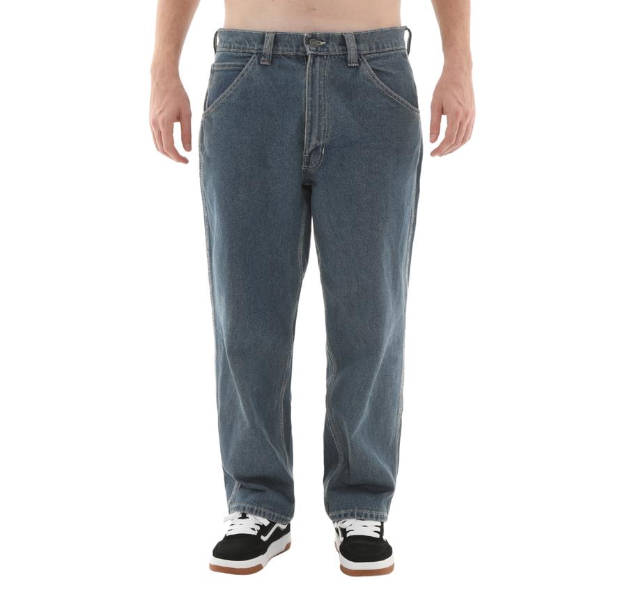 Vans Skate Check-5 Loose Denim Erkek Pantolon Mavi Vans Skate Check-5 Loose Denim Erkek Pantolon Mavi