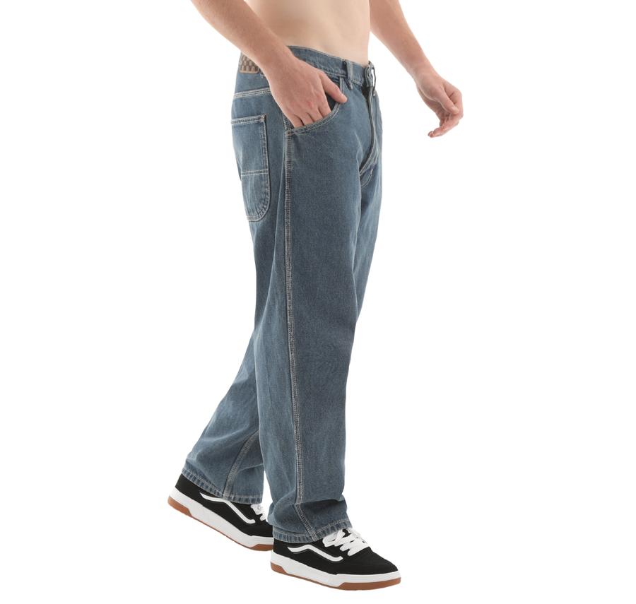 Vans Skate Check-5 Loose Denim Erkek Pantolon Mavi Vans Skate Check-5 Loose Denim Erkek Pantolon Mavi