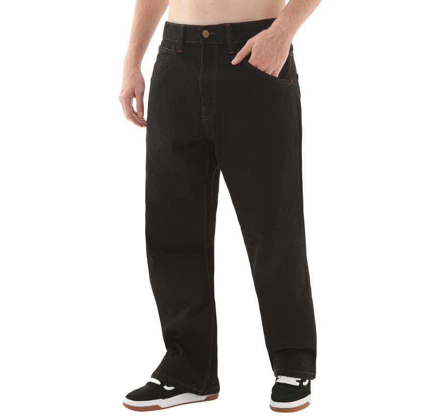 Vans Skate Loose Bootcut Denim Erkek Pantolon Siyah Vans Skate Loose Bootcut Denim Erkek Pantolon Siyah