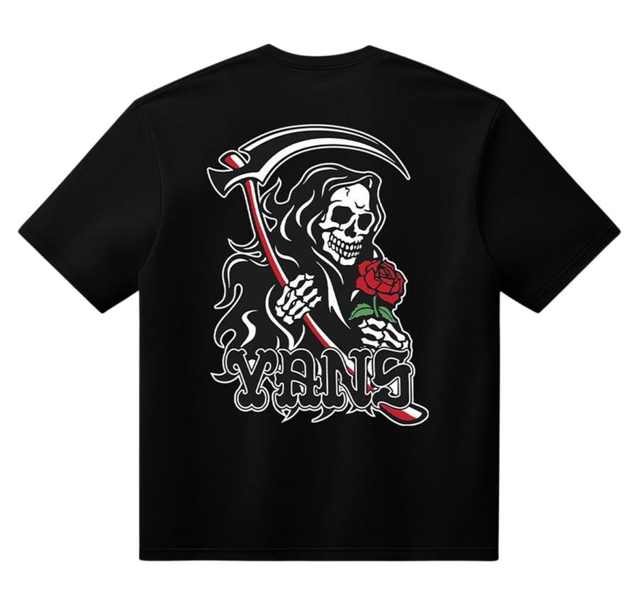 Vans So Long Reaper Ss Tee Erkek T-Shirt Siyah Vans So Long Reaper Ss Tee Erkek T-Shirt Siyah