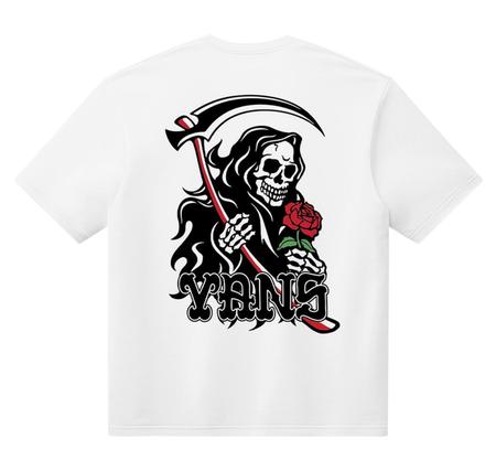 Vans So Long Reaper Ss Tee Erkek T-Shirt Beyaz