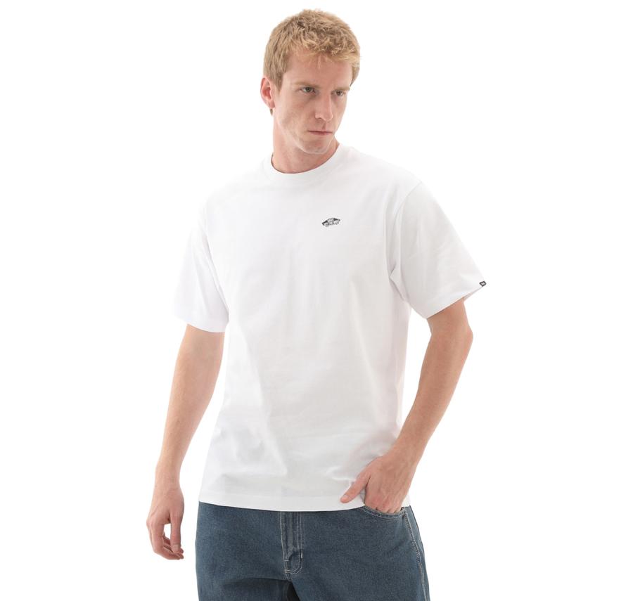 Vans Style 76 Iı Loose Ss Tee Erkek T-Shirt Beyaz Vans Style 76 Iı Loose Ss Tee Erkek T-Shirt Beyaz