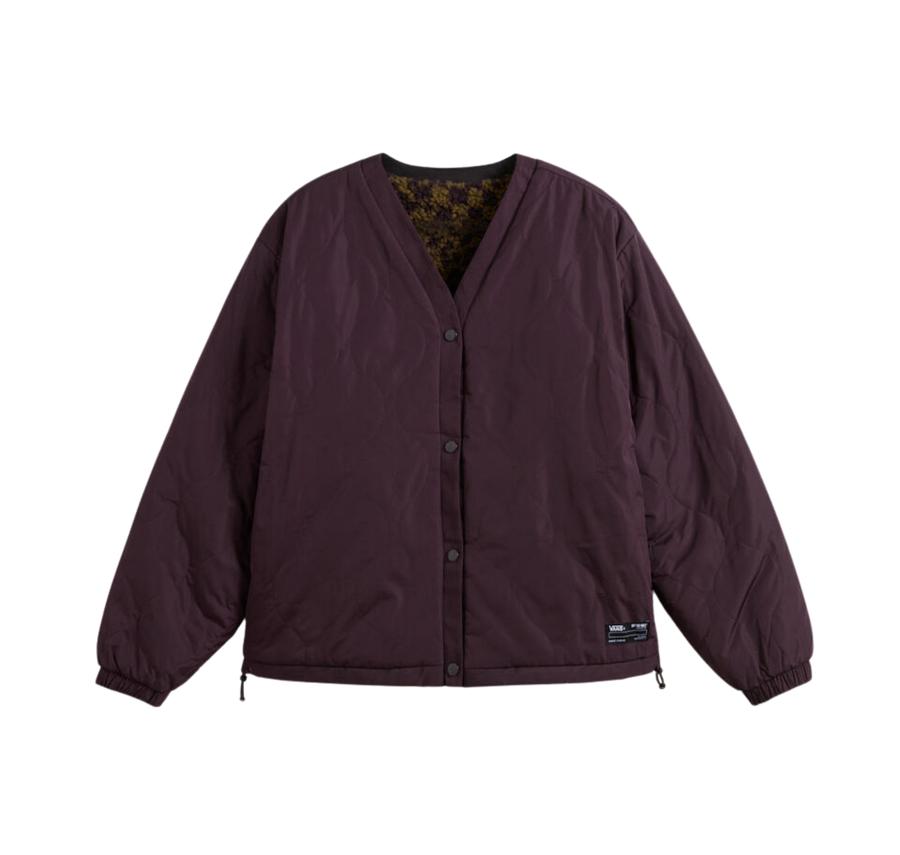 Vans Suffolk Cheetah Check Pile Coat Kadın Ceket Kahve Vans Suffolk Cheetah Check Pile Coat Kadın Ceket Kahve