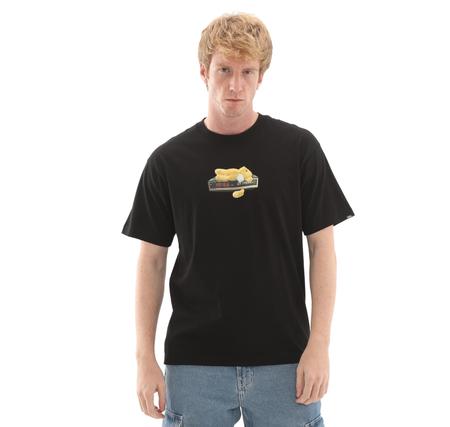 Vans Times Up Ss Erkek T-Shirt Siyah