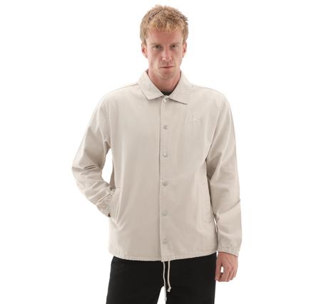 Vans Torrey Canvas Coaches Jacket Erkek Ceket Krem