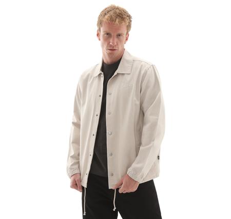 Vans Torrey Canvas Coaches Jacket Erkek Ceket Krem