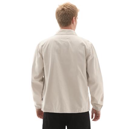 Vans Torrey Canvas Coaches Jacket Erkek Ceket Krem