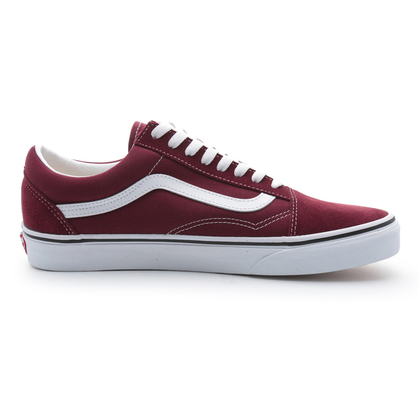 vans slip on bordo