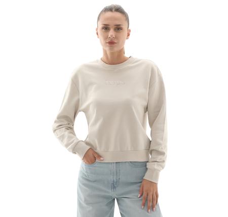 Vans W Essentıal H-Ft Rlx Crew Kadın Sweatshirt Gri Vans W Essentıal H-Ft Rlx Crew Kadın Sweatshirt Gri