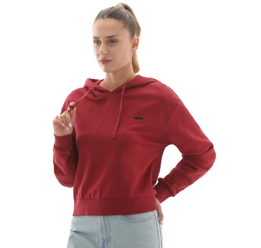 Vans W Salton Rlx Ft Po Kadın Sweatshirt Bordo Vans W Salton Rlx Ft Po Kadın Sweatshirt Bordo