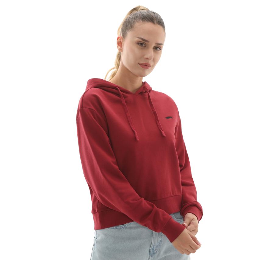 Vans W Salton Rlx Ft Po Kadın Sweatshirt Bordo Vans W Salton Rlx Ft Po Kadın Sweatshirt Bordo