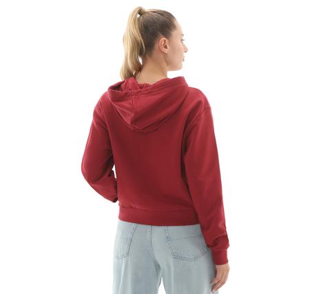 Vans W Salton Rlx Ft Po Kadın Sweatshirt Bordo
