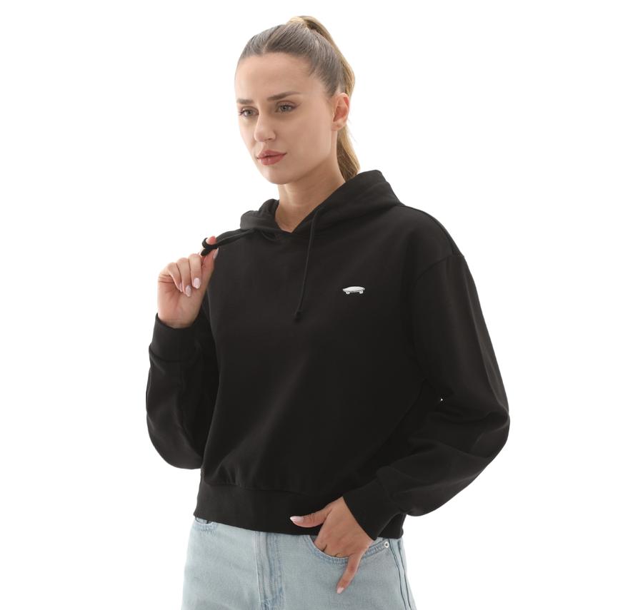Vans W Salton Rlx Ft Po Kadın Sweatshirt Siyah Vans W Salton Rlx Ft Po Kadın Sweatshirt Siyah