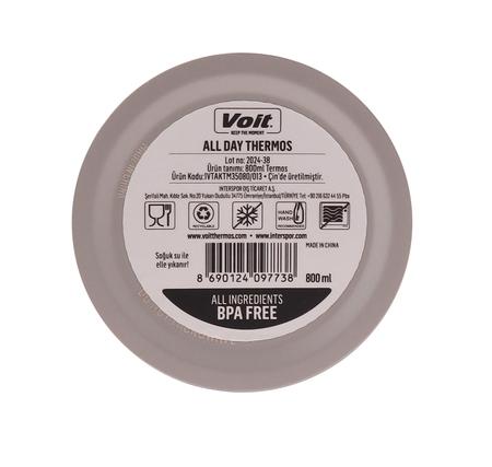 Voit All Day Thermos 800Ml Termos Haki