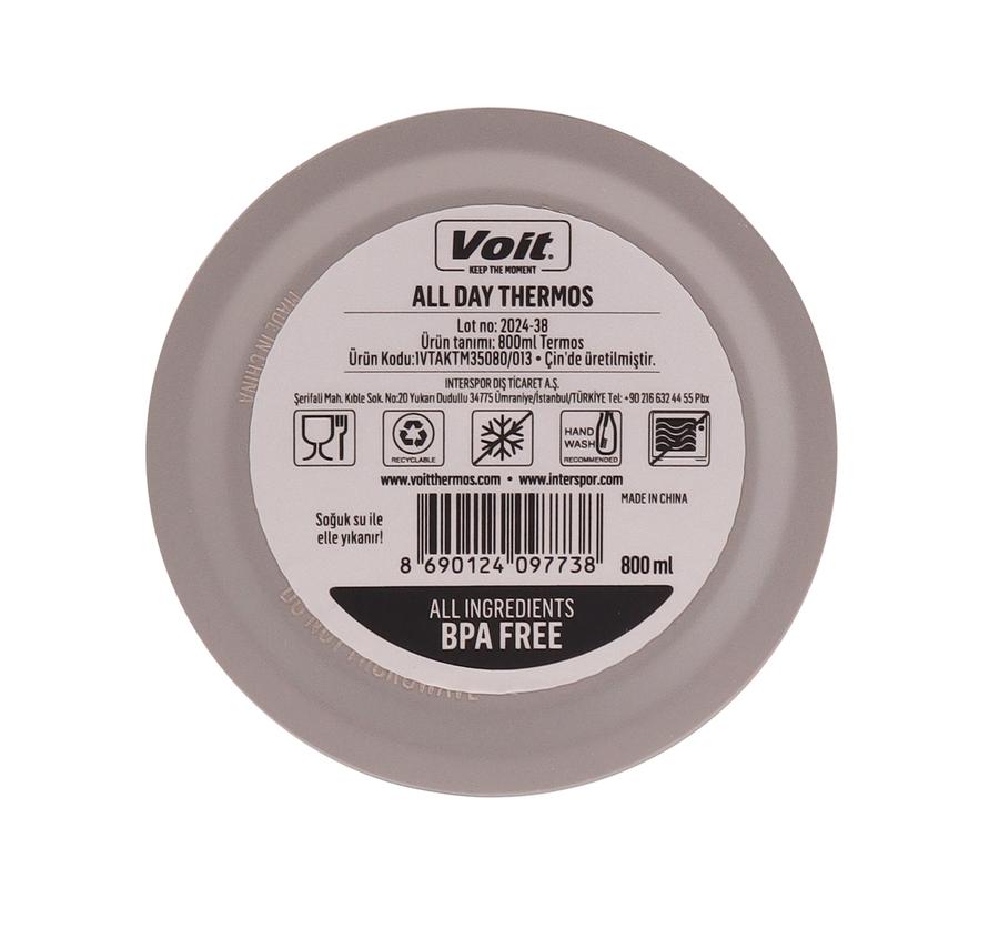 Voit All Day Thermos 800Ml Termos Haki Voit All Day Thermos 800Ml Termos Haki