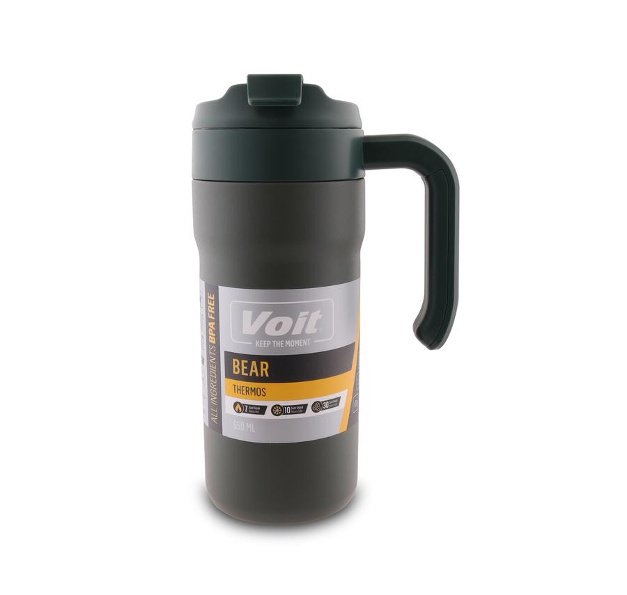 Voit Bear Thermos 650Ml Termos Antrasit Voit Bear Thermos 650Ml Termos Antrasit