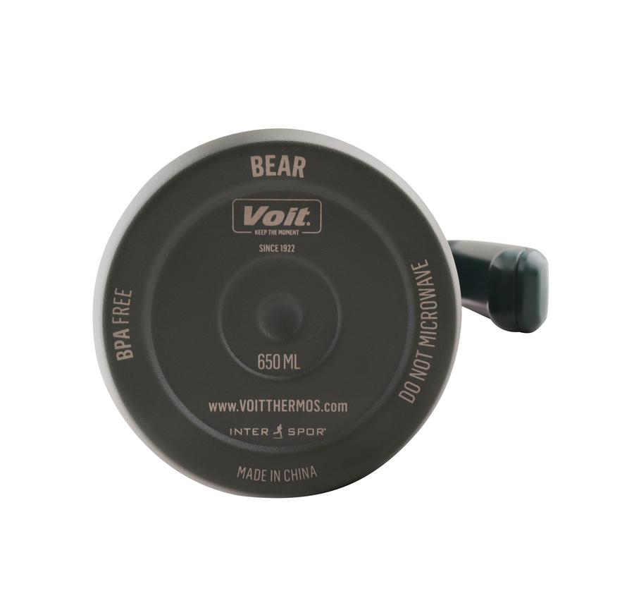 Voit Bear Thermos 650Ml Termos Antrasit Voit Bear Thermos 650Ml Termos Antrasit
