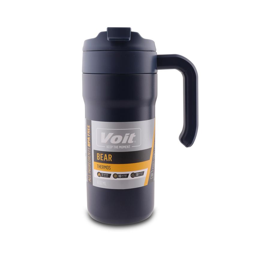 Voit Bear Thermos 650Ml Termos Lacivert Voit Bear Thermos 650Ml Termos Lacivert