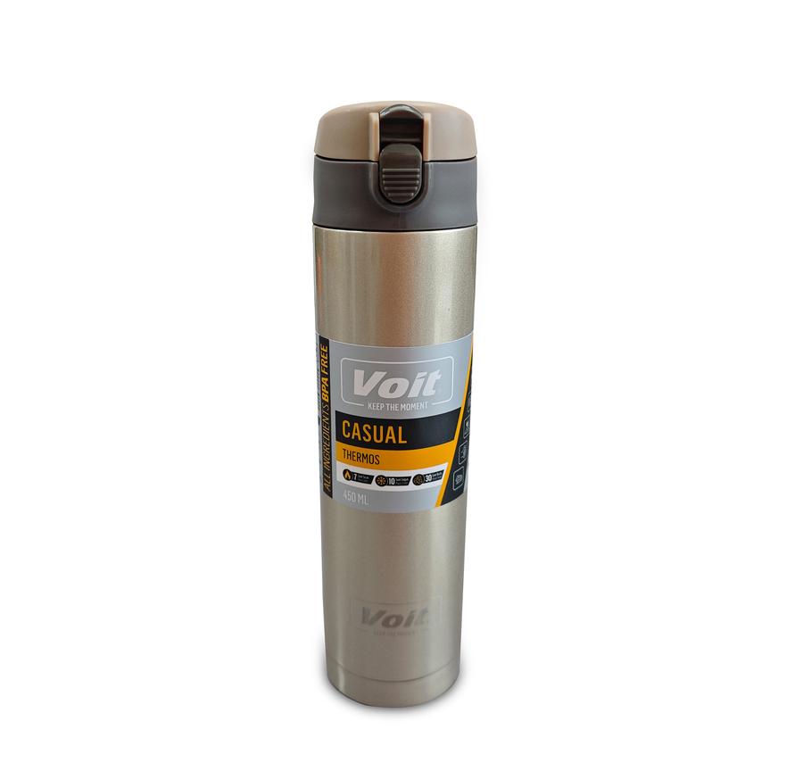 Voit Casual Thermos 450Ml Termos Gri Voit Casual Thermos 450Ml Termos Gri