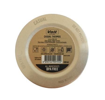 Voit Casual Thermos 450Ml Termos Gri