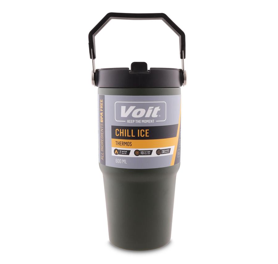 Voit Chıll Ice Thermos 600Ml Termos Haki Voit Chıll Ice Thermos 600Ml Termos Haki