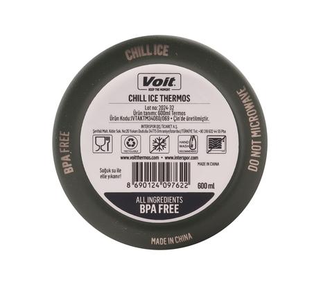 Voit Chıll Ice Thermos 600Ml Termos Haki