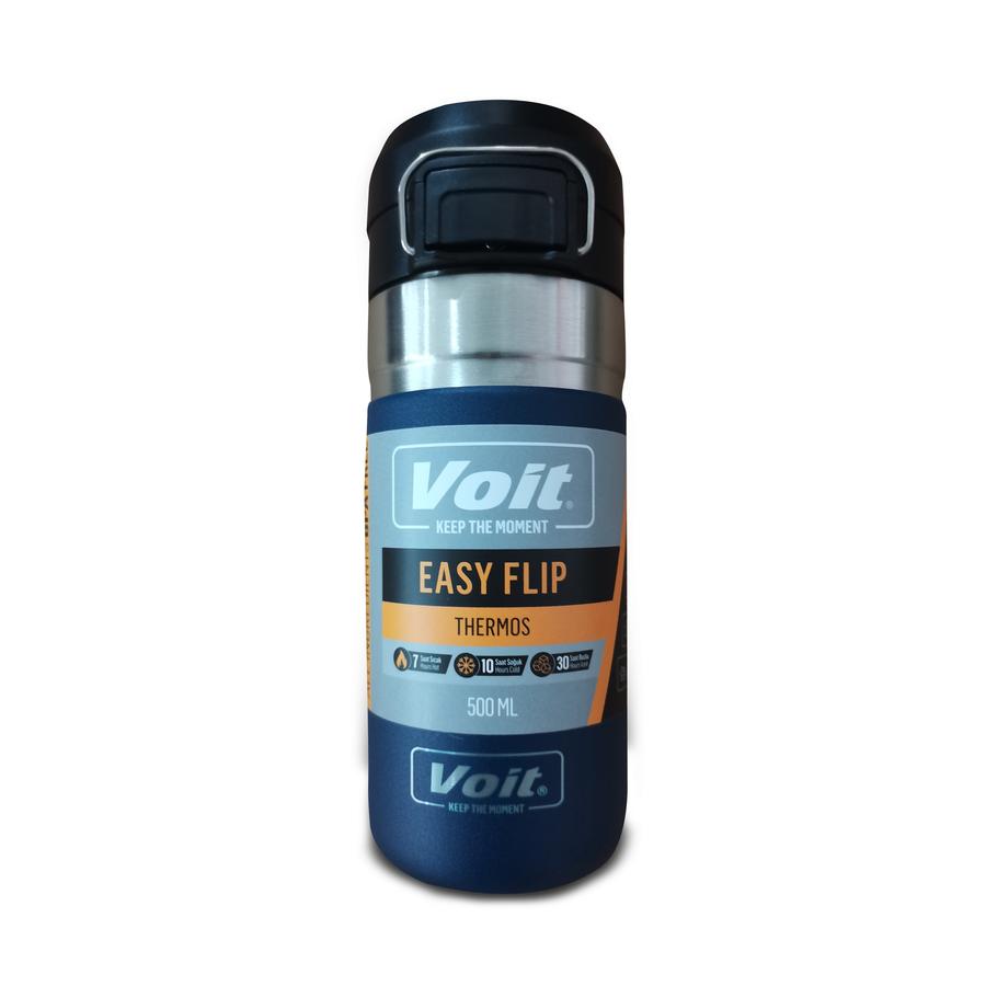Voit Easy Flıp Thermos 500 Ml Termos Mavi Voit Easy Flıp Thermos 500 Ml Termos Mavi
