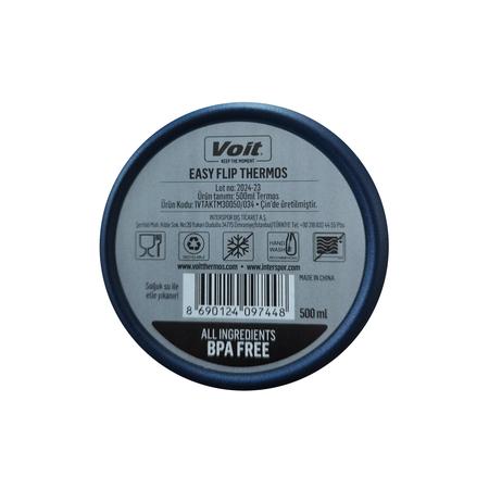 Voit Easy Flıp Thermos 500 Ml Termos Mavi