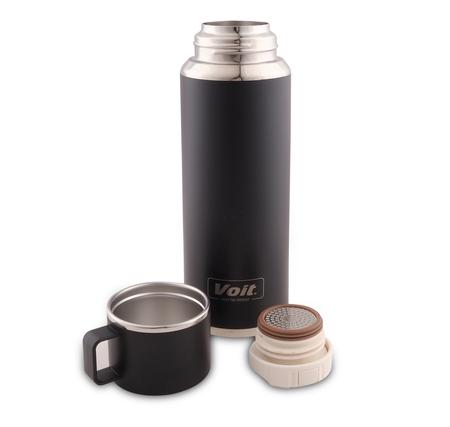 Voit Enjoy Thermos 750Ml Termos Siyah