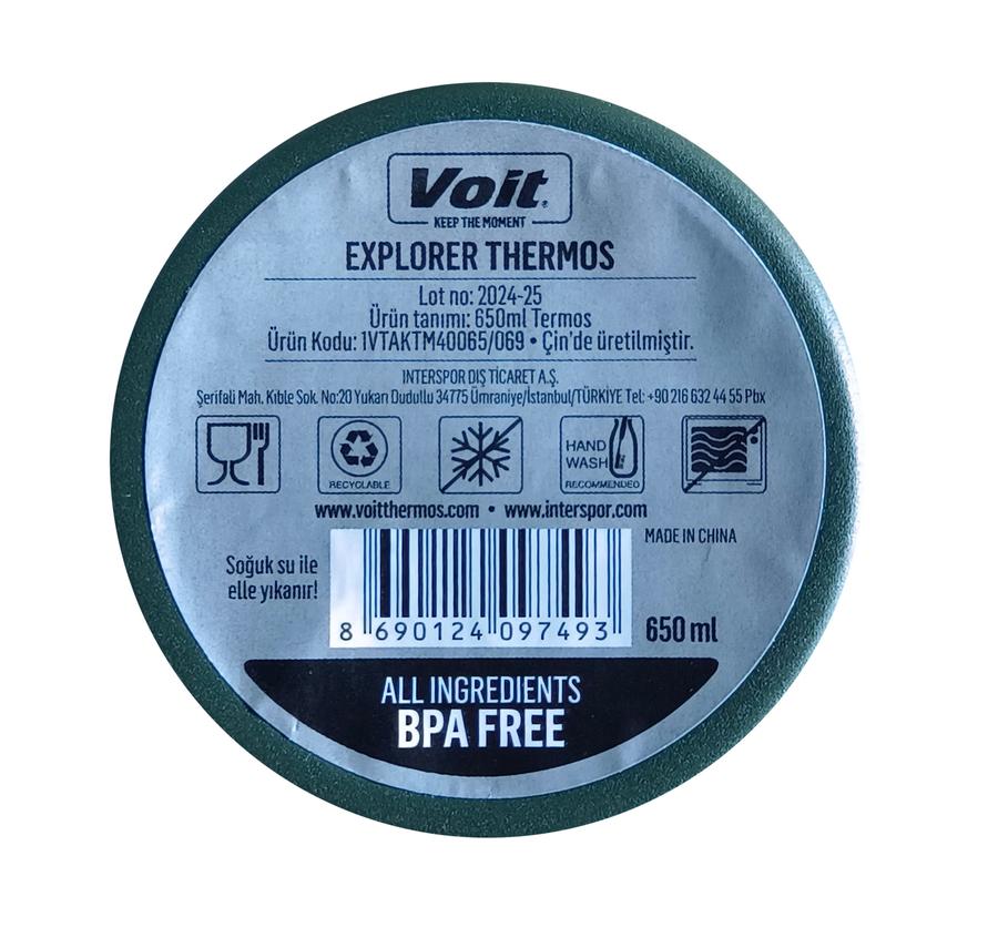 Voit Explorer Thermos 650 Ml Termos Lacivert Voit Explorer Thermos 650 Ml Termos Lacivert