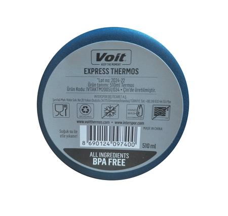 Voit Express Coffee Thermos 510Ml Termos Mavi