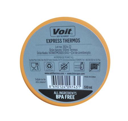 Voit Express Coffee Thermos 510Ml Termos Turuncu