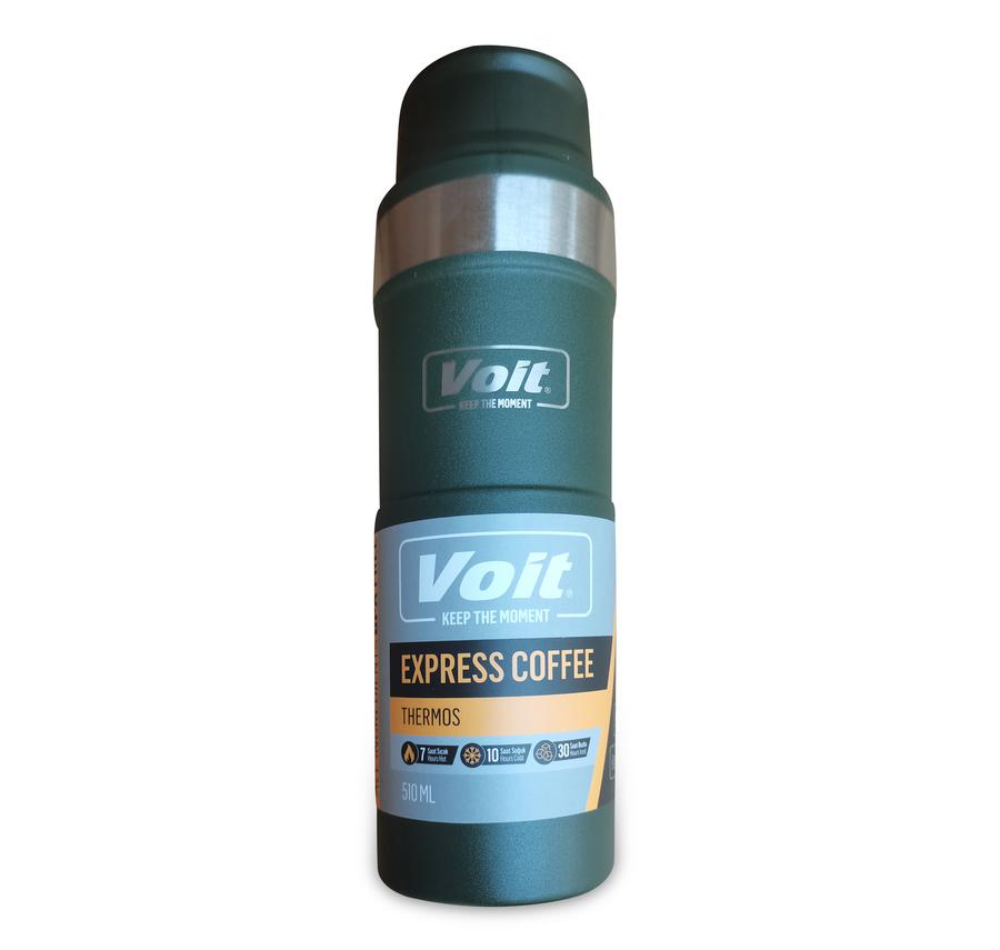 Voit Express Coffee Thermos 510Ml Termos Yeşil Voit Express Coffee Thermos 510Ml Termos Yeşil