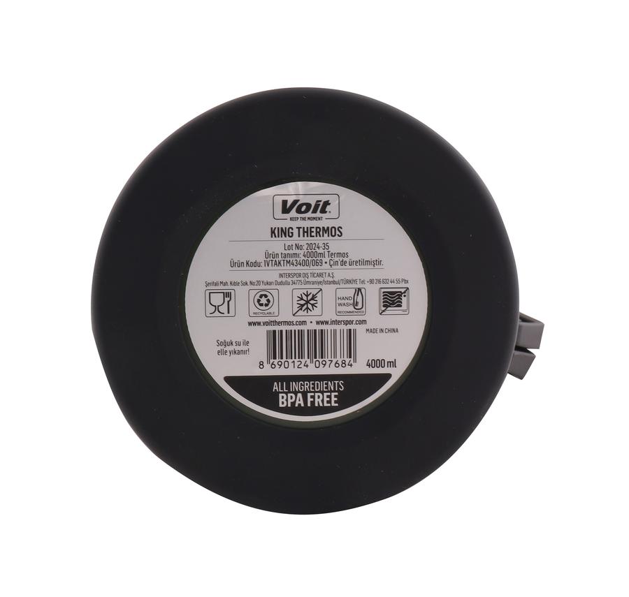 Voit Kıng Thermos 4000Ml Termos Haki Voit Kıng Thermos 4000Ml Termos Haki