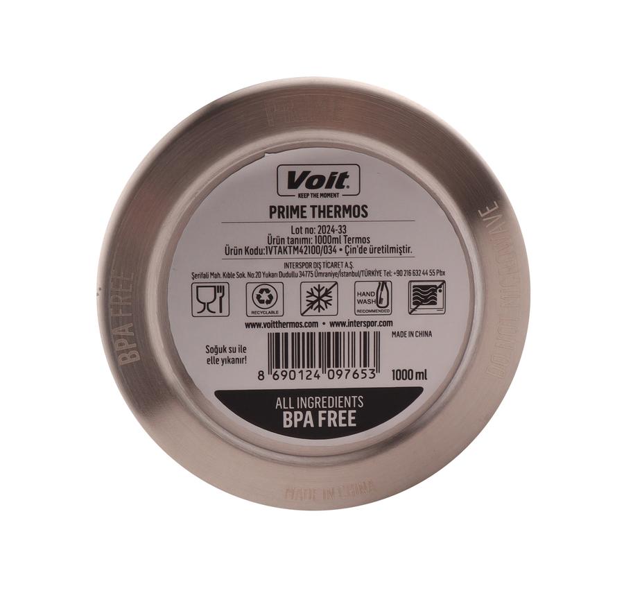Voit Prıme Thermos 1000Ml Termos Lacivert Voit Prıme Thermos 1000Ml Termos Lacivert