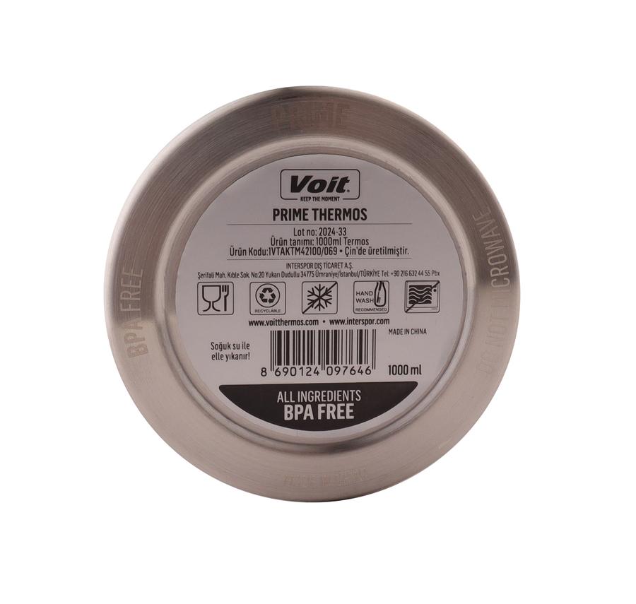 Voit Prıme Thermos 1000Ml Termos Haki Voit Prıme Thermos 1000Ml Termos Haki