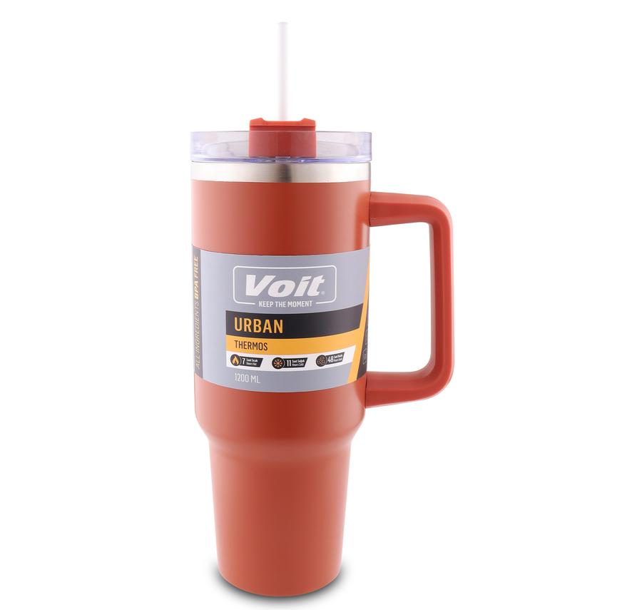 Voit Urban Thermos 1200Ml Termos Turuncu Voit Urban Thermos 1200Ml Termos Turuncu